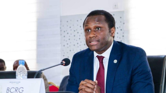 Karamo Kaba, le gouverneur de la Banque centrale de la République de Guinée (BCRG). Crédit Photo: APA News