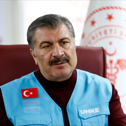 Bakan Koca: Vatandaşlarımızın tozdan korunması için maske dağıtımına devam ediyoruz