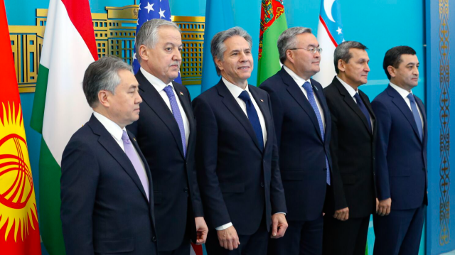 ABD Dışişleri Bakanı Blinken ve Orta Asya'dan mevkidaşları