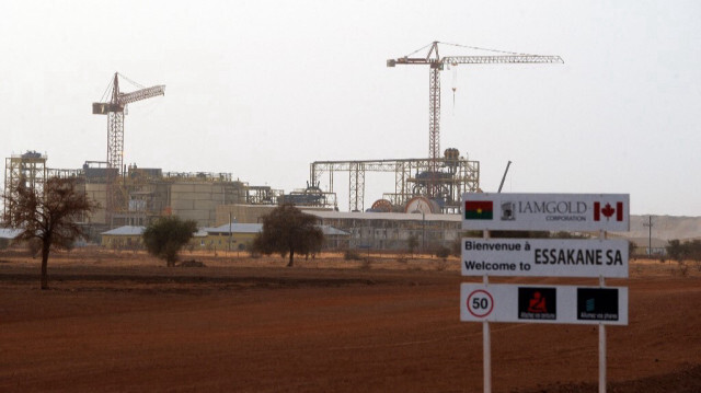 La mine d'or d'Essakane au Burkina Faso. Crédit Photo: ISSOUF SANOGO / AFP