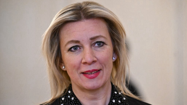 La porte-parole du ministère des Affaires étrangères russe, Maria Zakharova. Crédit Photo: Alexander NEMENOV / POOL / AFP