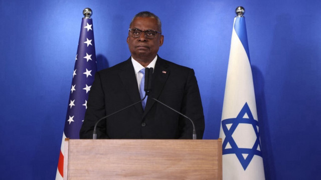 le ministre américain de la Défense, Lloyd Austin. Crédit photo: GIL COHEN-MAGEN / AFP