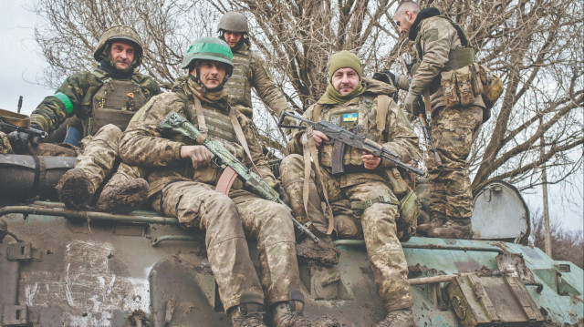 Ukrayna askerleri, arşiv.
