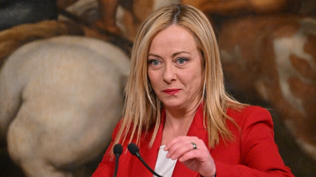 Première ministre italienne Giorgia Meloni. Crédit Photo: Alberto PIZZOLI / AFP