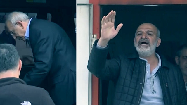 Malatya'ya ziyarette bulunan CHP Genel Başkanı Kemal Kılıçdaroğlu bir vatandaşın tepkisiyle karşılaştı.