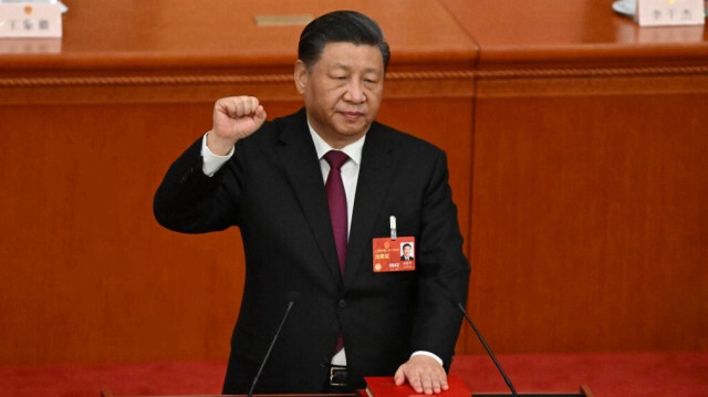 Le président chinois Xi Jinping. Crédit photo: NOËL CELIS / AFP