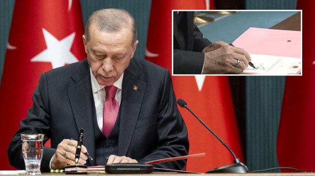 Cumhurbaşkanı Erdoğan seçim kararını imzaladı.