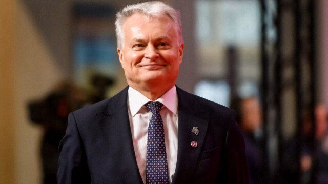 Le président lituanien, Gitanas Nauseda. Crédit photo: GINTS IVUSKANS / AFP