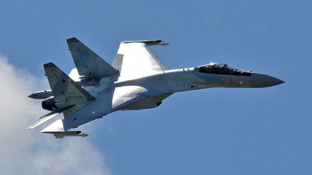 Un avion Soukhoï Su-35. Crédit photo: Anna Zvereva