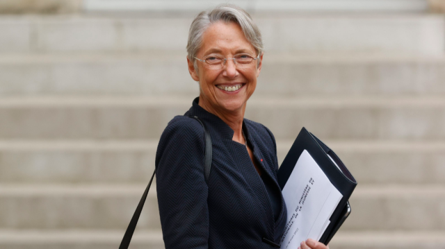 Élisabeth Borne, Première ministre de la République française. Crédit photo: Sébastien Muylaert.