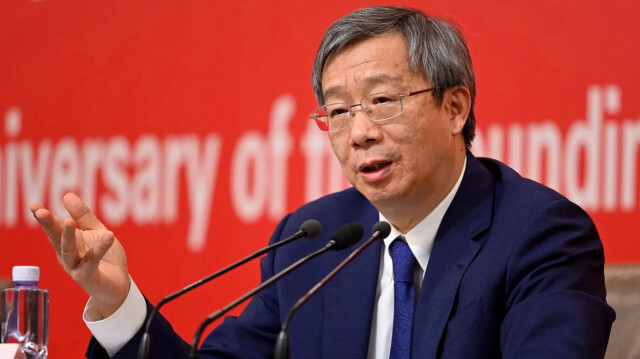 Yi Gang, le chef de la Banque populaire de Chine. Crédit Photo: AFP
