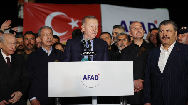 Cumhurbaşkanı Erdoğan Antakya’da konteyner kent ziyaretinde konuştu.
