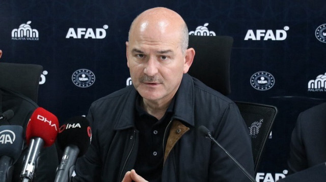 Le ministre turc de l’Intérieur, Suleyman Soylu. Crédit photo: AA