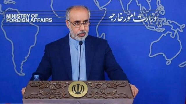 Le porte-parole iranien du ministère des Affaires étrangères, Nasser Kanaani. Crédit photo: DHA