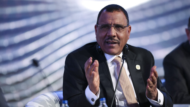 Le président du Niger, Mohamed Bazoum. Crédit photo: AA
