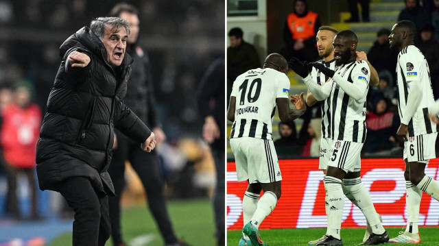 Şenol Güneş Başakşehir maçında oyuncularına kenardan sık sık uyarılarda bulundu.