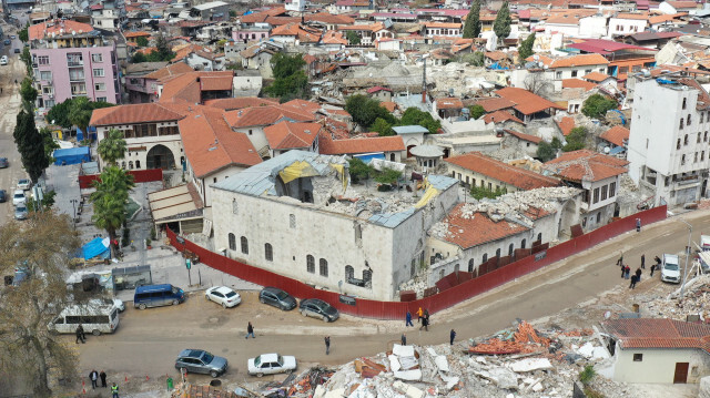 Habib-i Neccar Camisi, Kahramanmaraş merkezli depremlerde yıkıldı.