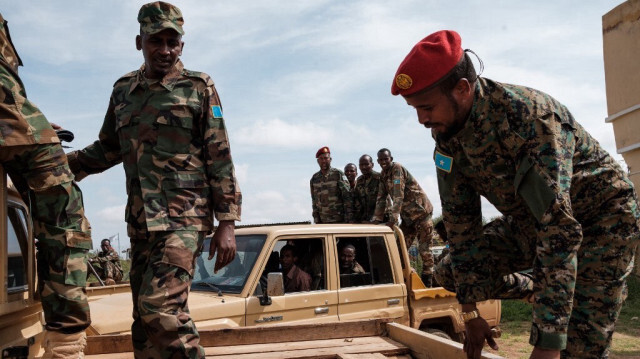 L'armée nationale somalienne. Crédit Photo: GUY PETERSON / AFP