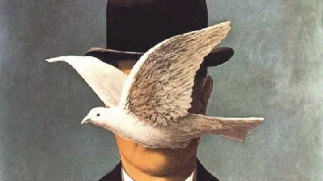 Rene Magritte, The man in the bowler hat.