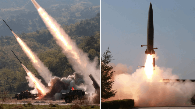 Kuzey Kore iki kısa menzilli balistik füze ateşledi