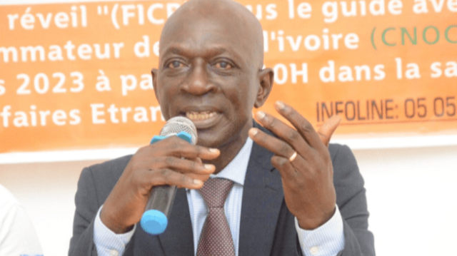 Le conseiller technique du ministre ivoirien des Transports, Étienne Kouakou.
Crédit Photo: APANEWS