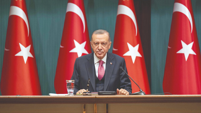 Cumhurbaşkanı Recep Tayyip Erdoğan.