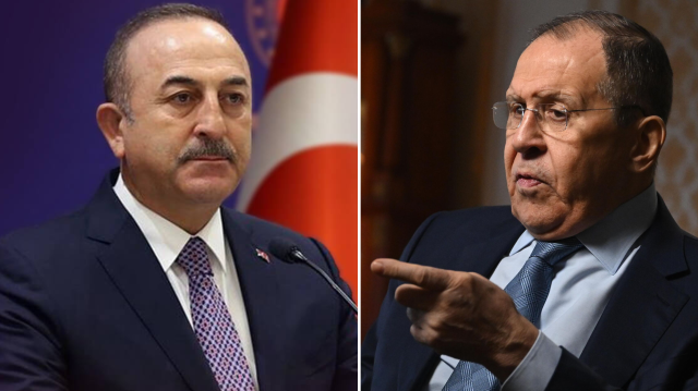 Dışişleri Bakanı Mevlüt Çavuşoğlu ve Rusya Dışişleri Bakanı Sergey Lavrov