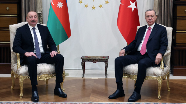 Azerbaycan Cumhurbaşkanı İlham Aliyev - Cumhurbaşkanı Recep Tayyip Erdoğan.