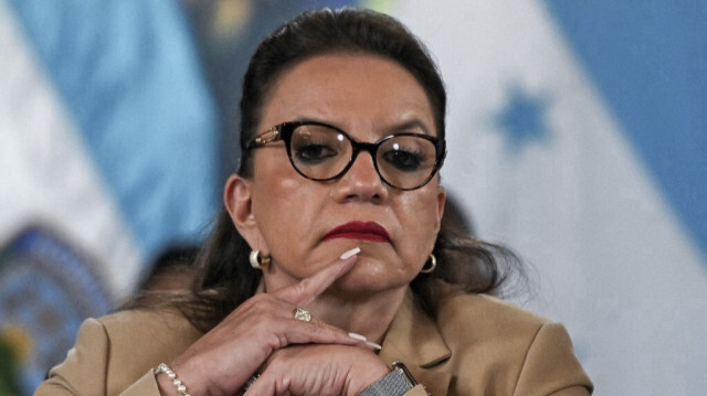 La Présidente du Honduras, Xiomara Castro.Crédit photo: ORLANDO SIERRA / AFP