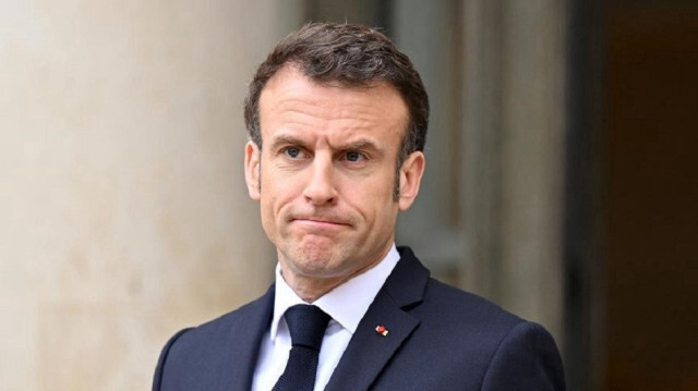 Le président français, E. Macron. Crédit Photo: AA