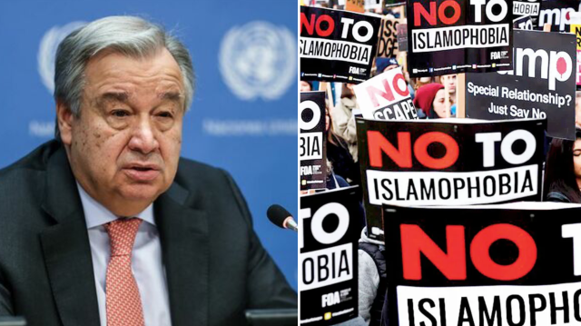 Guterres Müslüman karşıtı nefretin zehrini yok edelim