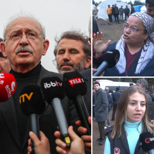 Hataylı depremzedelerden CHP lideri Kılıçdaroğlu’na tepki: Çadırımızı almaya çalıştılar