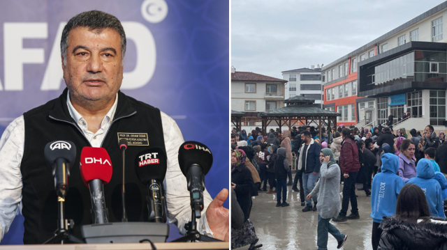 AFAD Deprem ve Risk Azaltma Genel Müdürü Orhan Tatar.