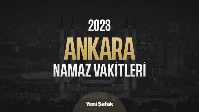Ankara namaz vakitleri