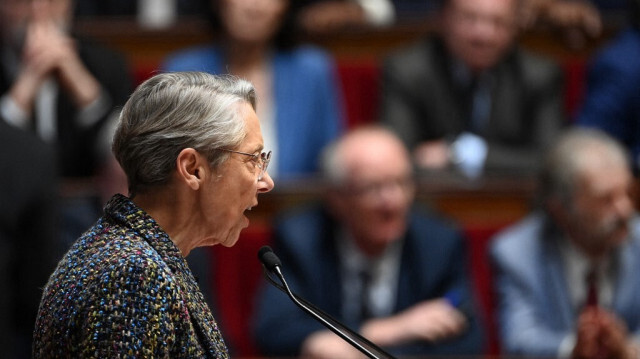 La Cheffe du gouvernement français, Elisabeth Borne.  Crédit Photo: Alain JOCARD / AFP 