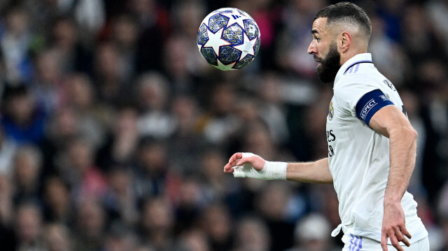 Karim Benzema, buteur du Real Madrid. Crédit Photo : Agence Anadolu