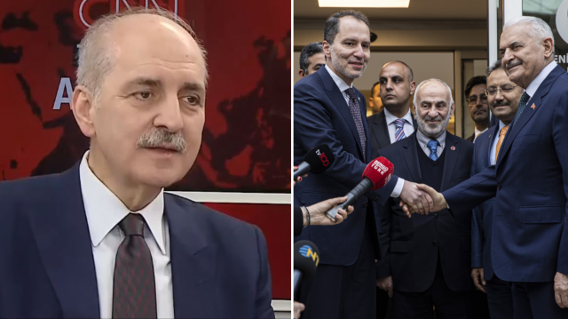 Numan Kurtulmuş - Fatih Erbakan - Binali Yıldırım