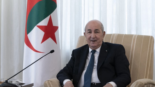 Le président algérien Abdelmadjid Tebboune. Crédit Photo: JACQUELYN MARTIN / POOL / AFP