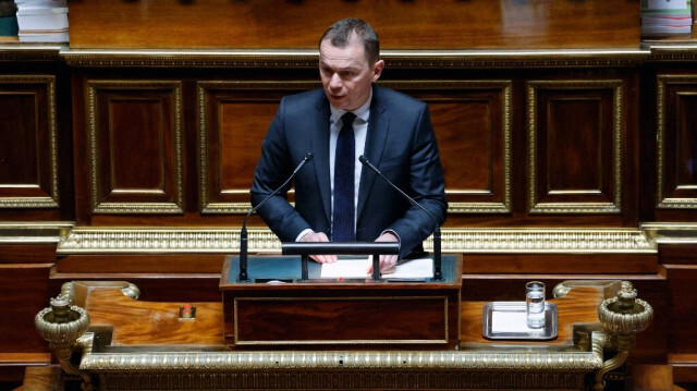 Olivier Dussopt, ministre du Travail français. Crédit Photo: Ludovic MARIN / AFP