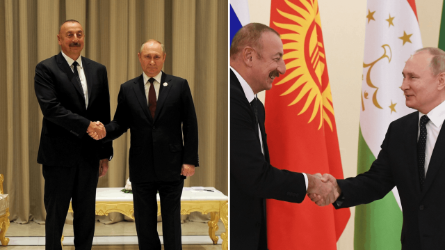 Rusya Devlet Başkanı Putin - İlham Aliyev