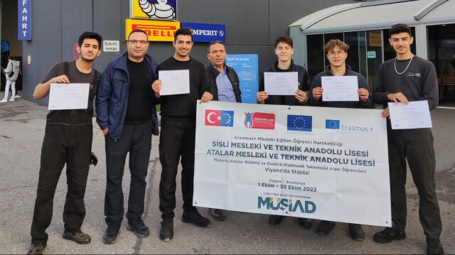 MUSIAD offers European internship opportunities to vocational high school students in Türkiye