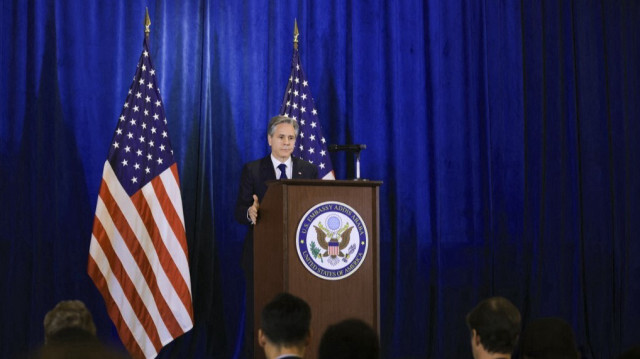Le secrétaire d'État américain Antony Blinken. Crédit photo: TIKSA NEGERI / PISCINE / AFP