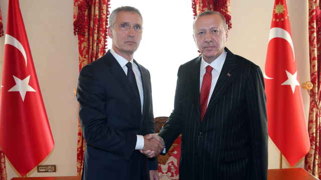 NATO Genel Sekreteri Jens Stoltenberg - Cumhurbaşkanı Recep Tayyip Erdoğan