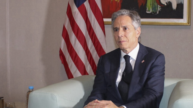 Le secrétaire d'État américain Antony Blinken. Crédit photo: Boureïma HAMA / AFP