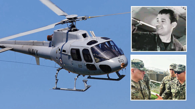 ABD'nin PKK'ya verdiği helikopter yere çakıldı. Sözde YAT Genel Komutanı Şervan Kobani ile 8 teröristin öldüğünü