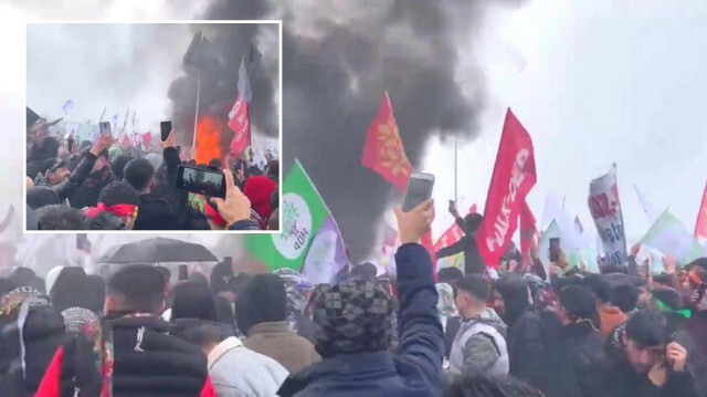 HDP'nin sözde Nevruz etkinliğinde terör örgütü propagandası
