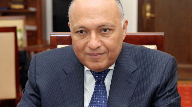 Sameh Choukri, Ministre des Affaires étrangères d'Égypte.