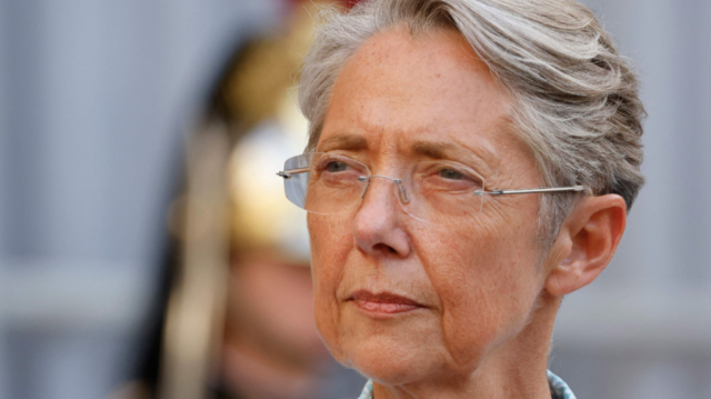 Élisabeth Borne, Première ministre de la République française. Crédit photo: AFP - LUDOVIC MARIN