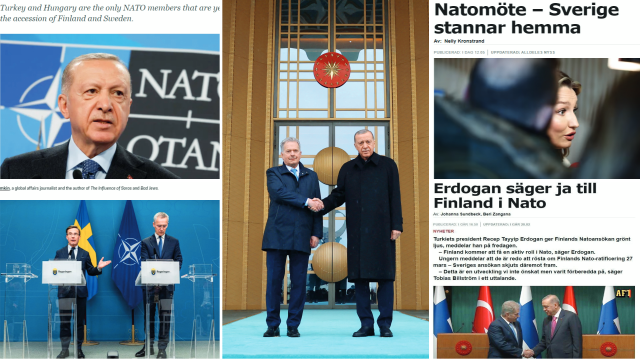 Finlandiya'nın NATO'ya giriş sürecinin başlatılması dünya basınında gündem oldu.