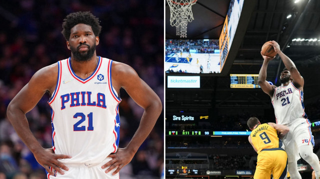 Joel Embiid, 26 Ağustos 2014'te Philadelphia 76ers ile sözleşme imzalamıştır. O günden bu yana 76ers forması giymektedir.